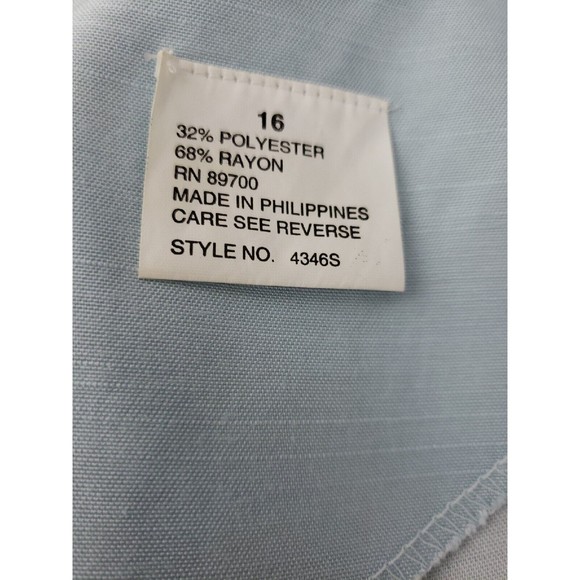 Darian Women's 2 piece dress and jacket sz 16 blue - Picture 11 of 14